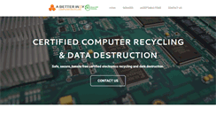 Desktop Screenshot of abetterwayrecycling.com